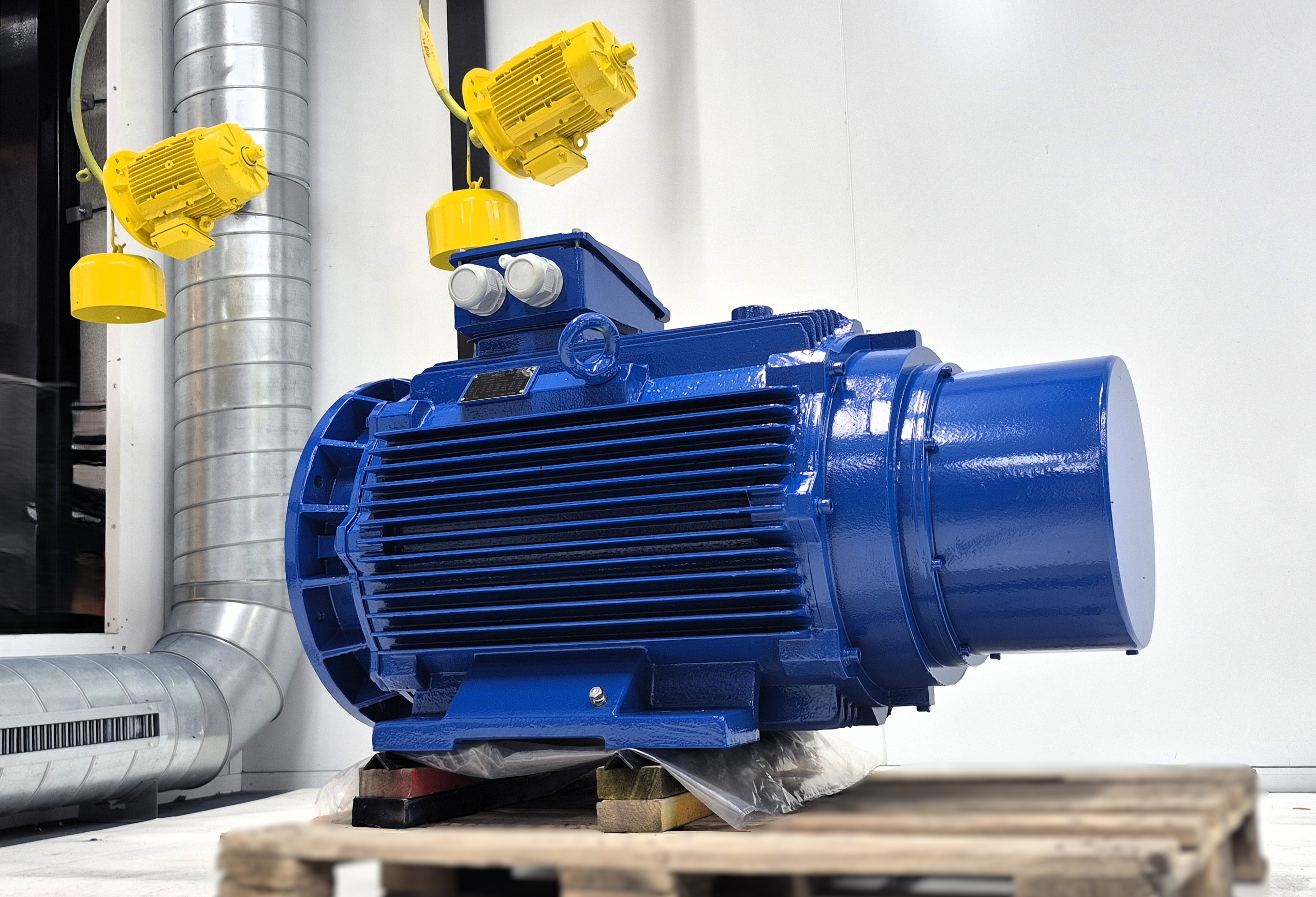 Cantoni 90 kW remmotor op maat